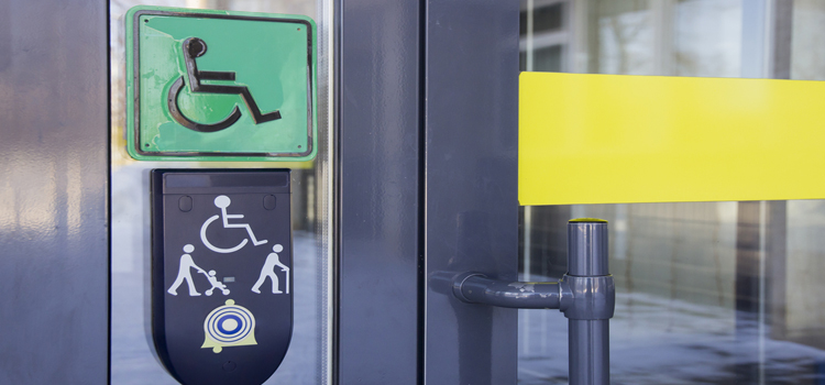 automatic handicap door opener in Keyes